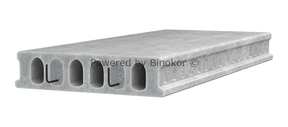 Многопустотные плиты перекрытия стендового безопалубочного формования ПБ и 3ПБ