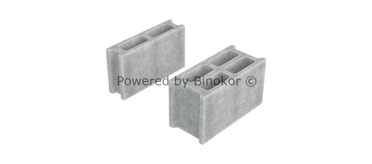 Вибропрессованные стеновые и перегородочные блоки